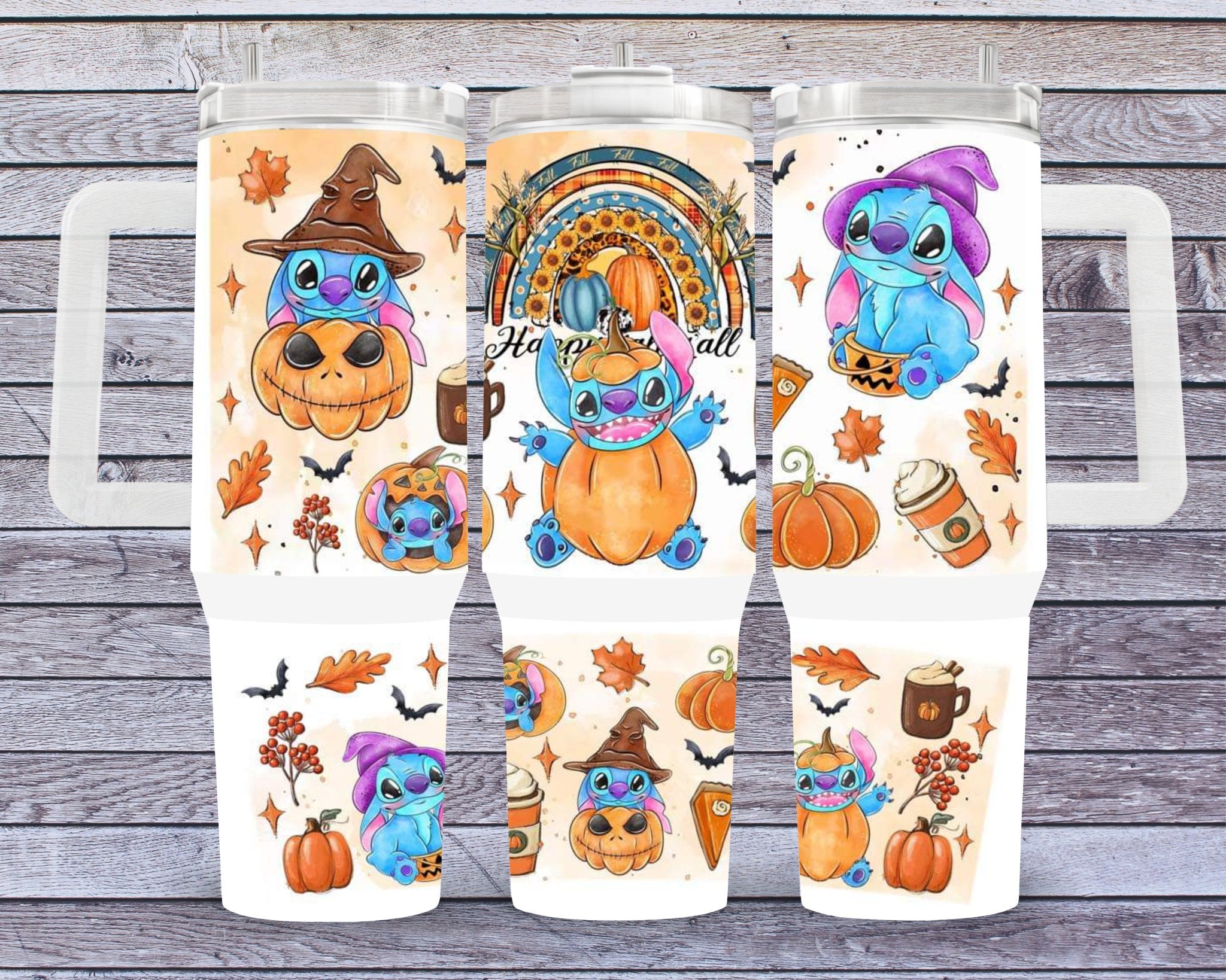 Fall Stitch 40 oz Stainless Steel Tumbler - roughramblings